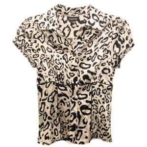 NWT SZ XS Bebe Silk Top